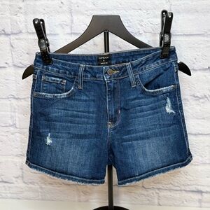 Just Black Women's Dark Blue Jean Shorts Sz S